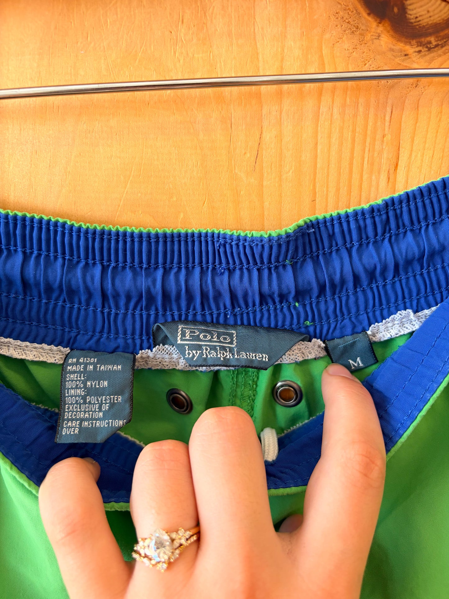 Green Ralph Lauren Swim Shorts : M