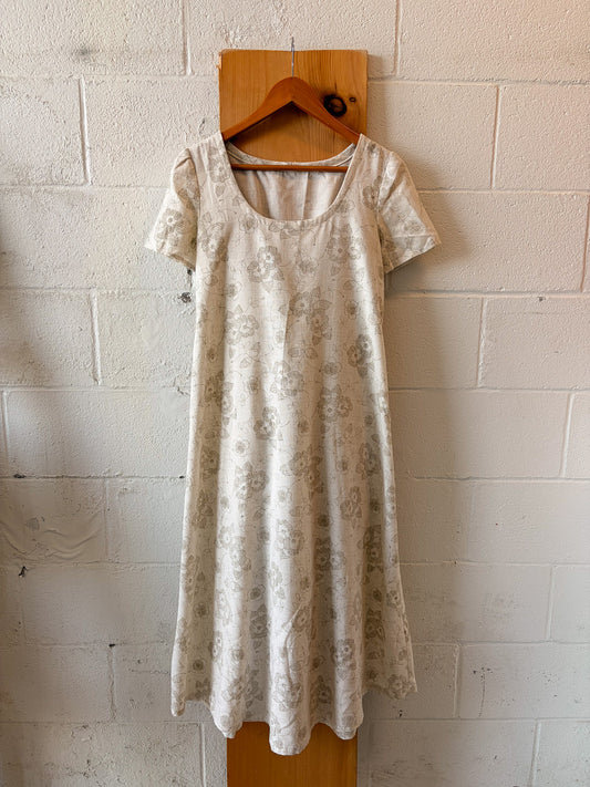 Handmade Floral Dress : M