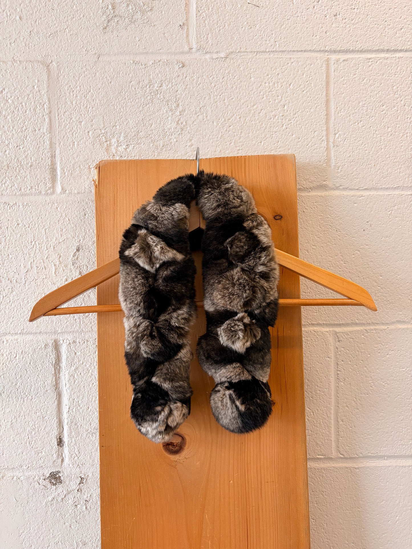 Rabbit Fur Scarf