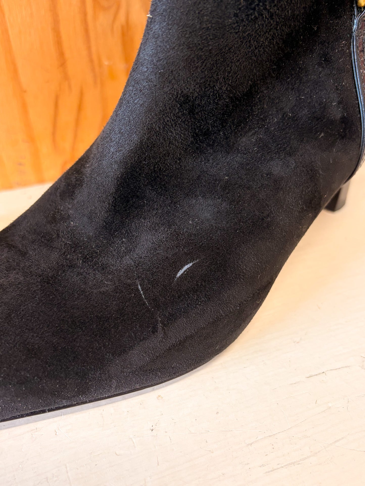 Veronica Beard Kenzie Black Knee High Boots : Size 7 (Local Pick Up Only)
