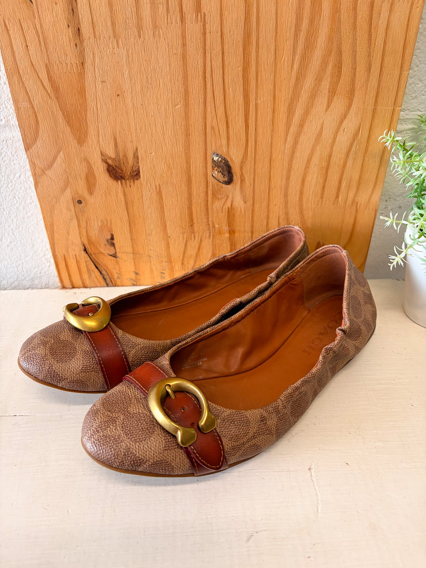 Coach Ballet Flats : Size 9