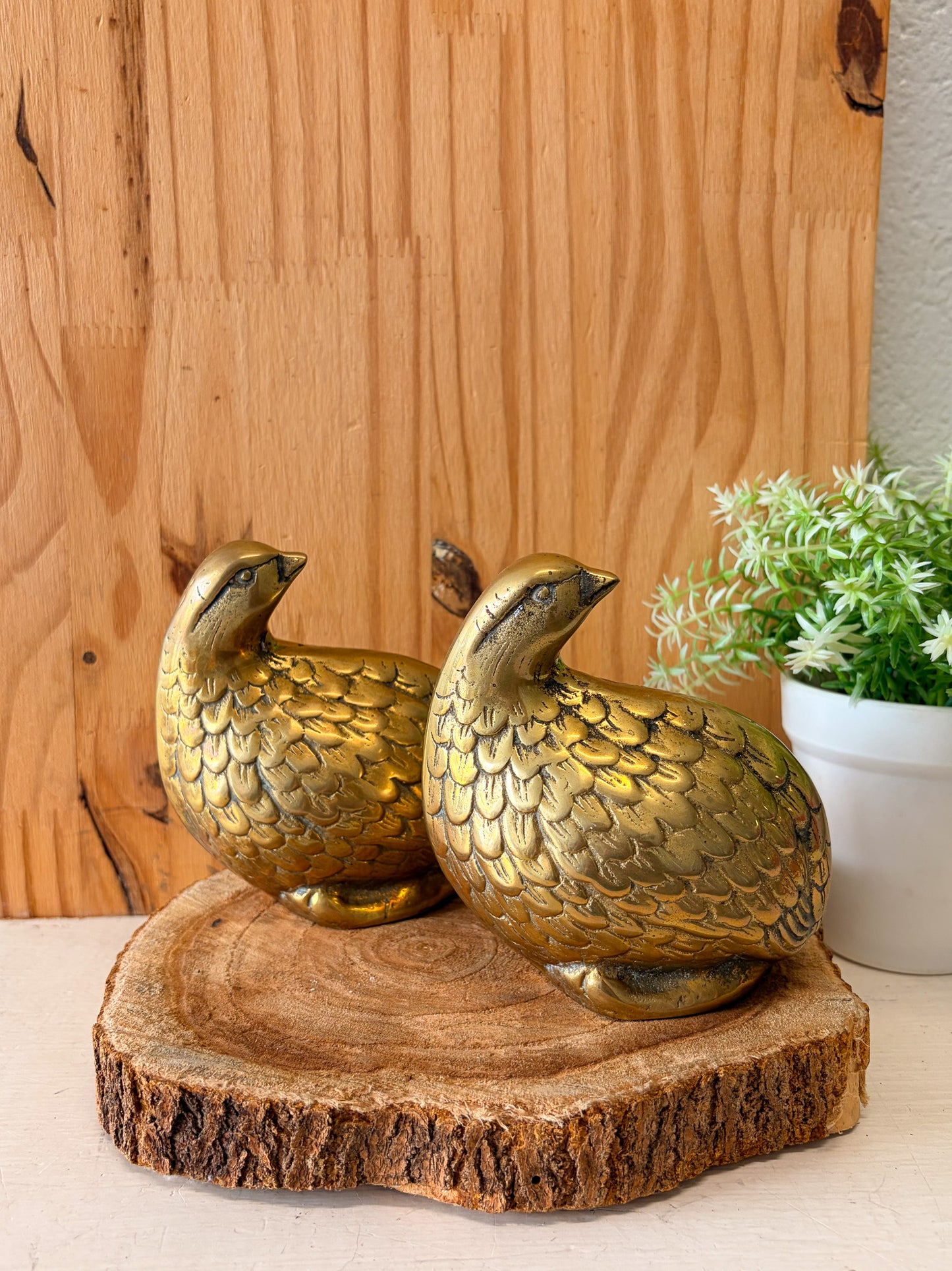 Pair of Vtg Quails (Local Pick Up Only)