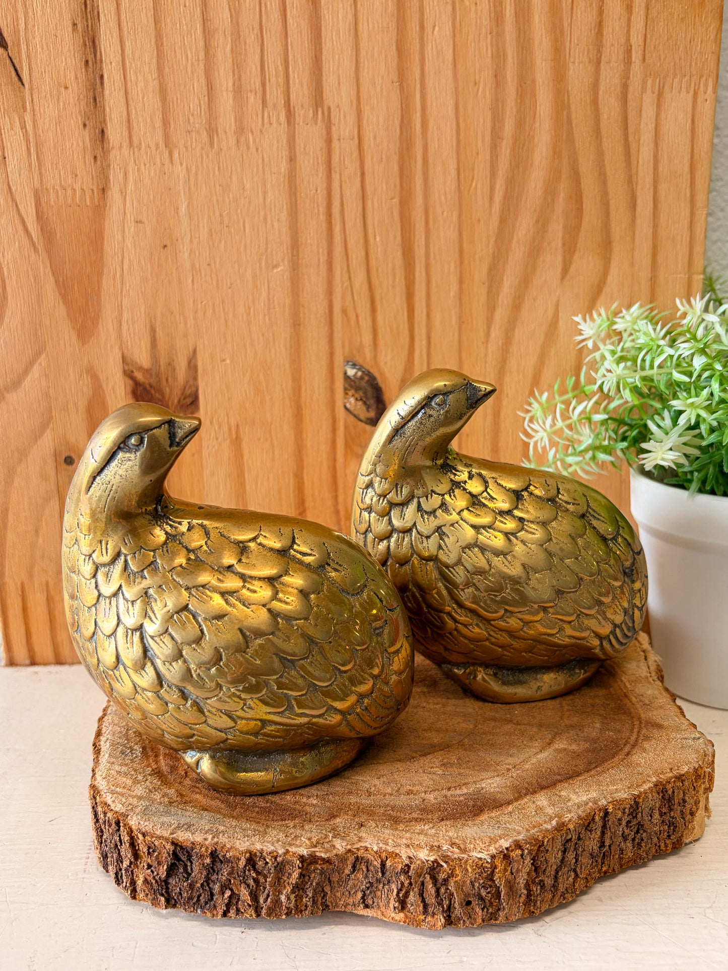 Pair of Vtg Quails (Local Pick Up Only)