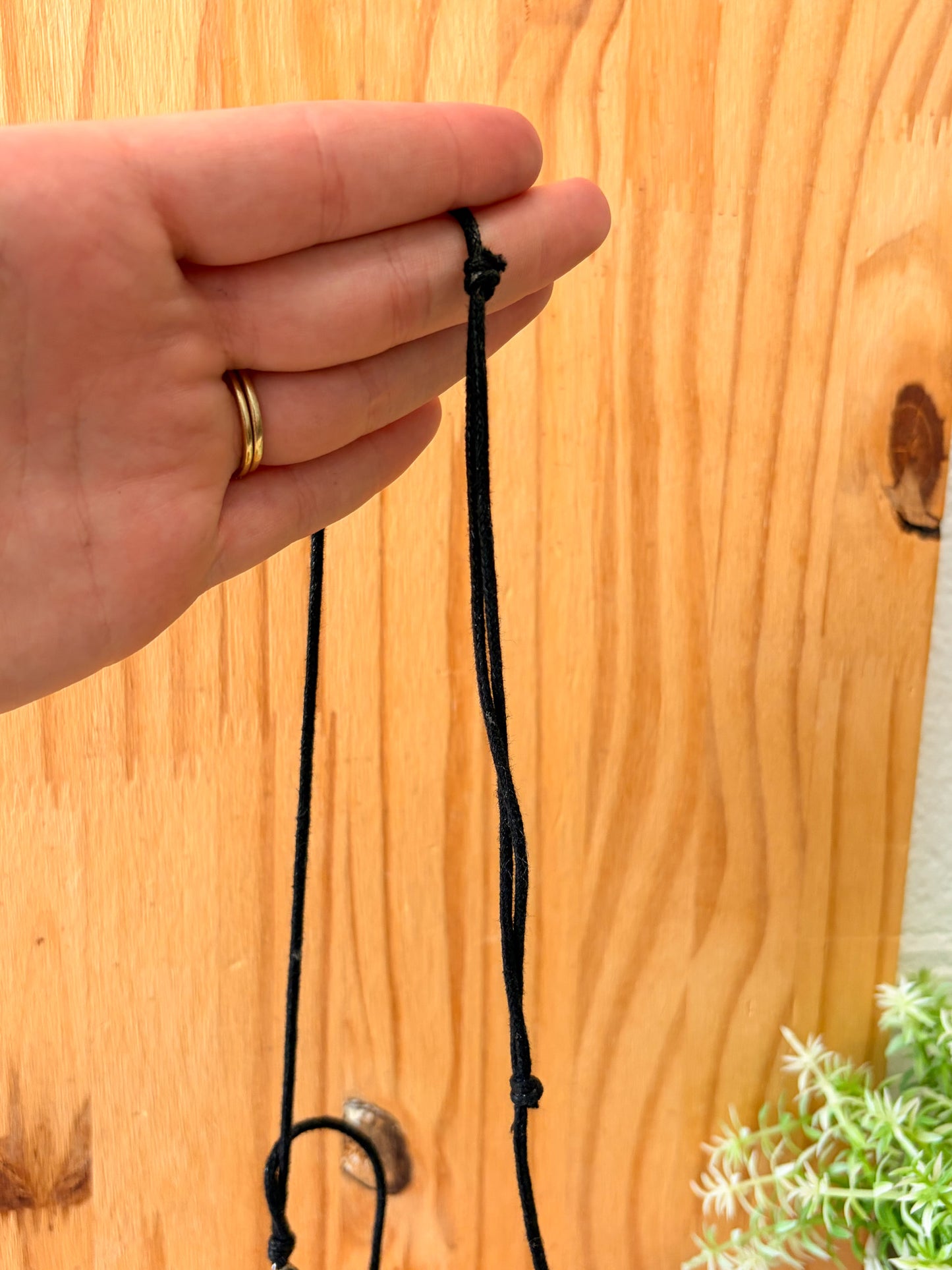 Horse Pendant Cord Necklace