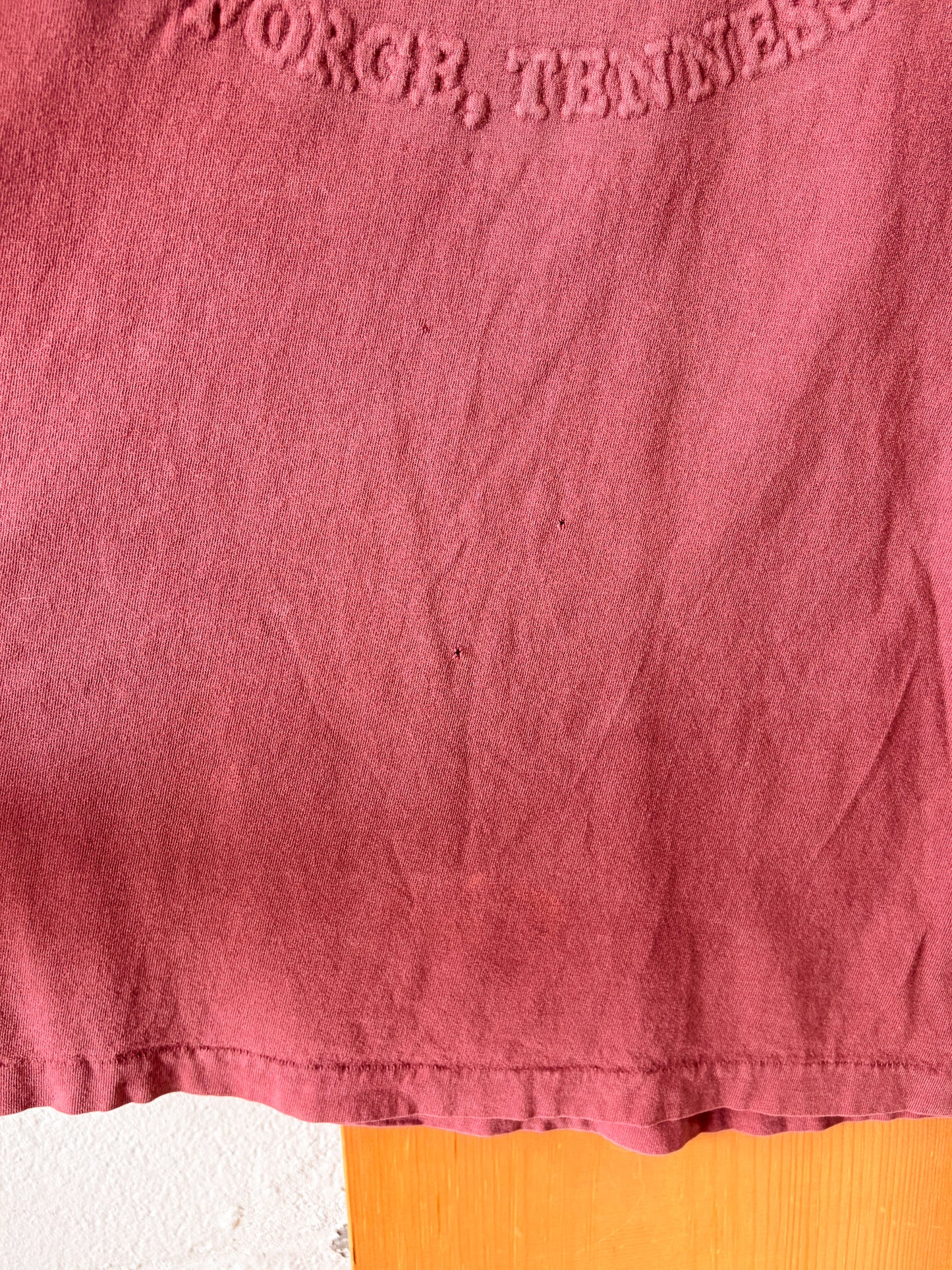 Distressed Single Stitch "Country Tonite" Tee : XL
