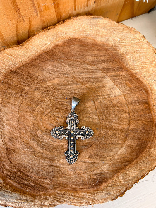925 Silver Cross Pendant