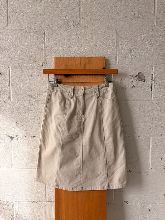 Light Khaki Skirt : Petite 4