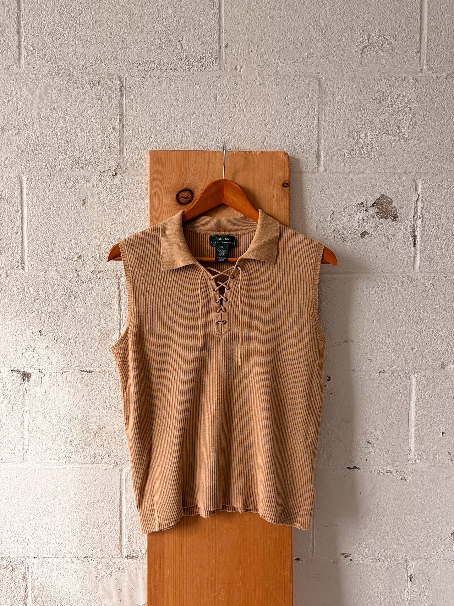 Ralph Lauren Tan Top : M