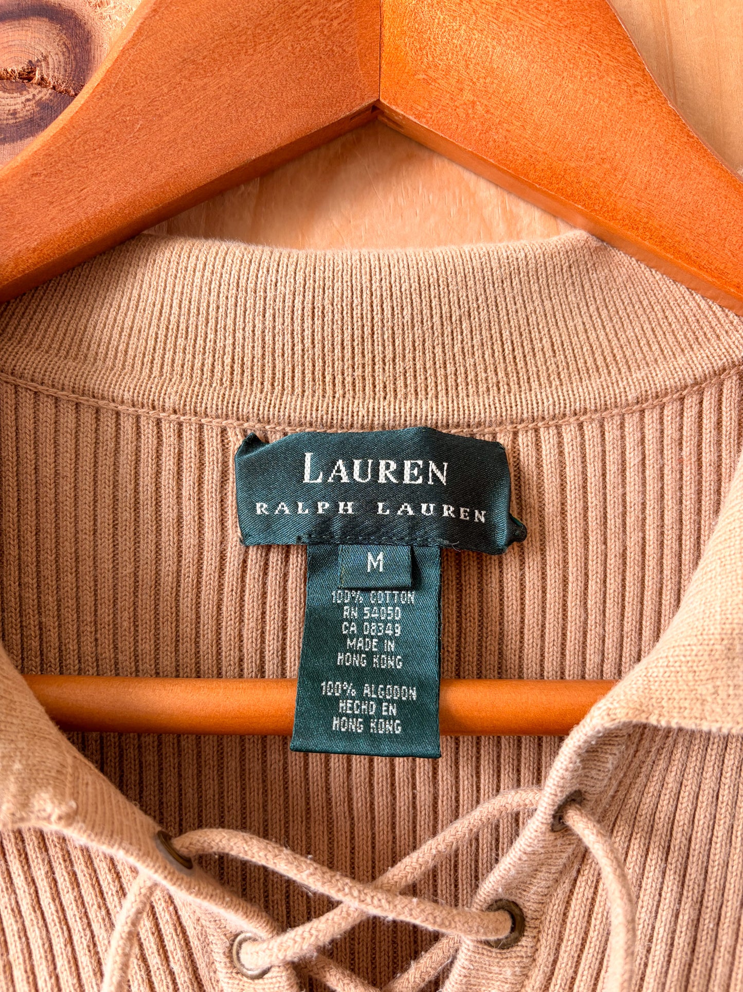 Ralph Lauren Tan Top : M