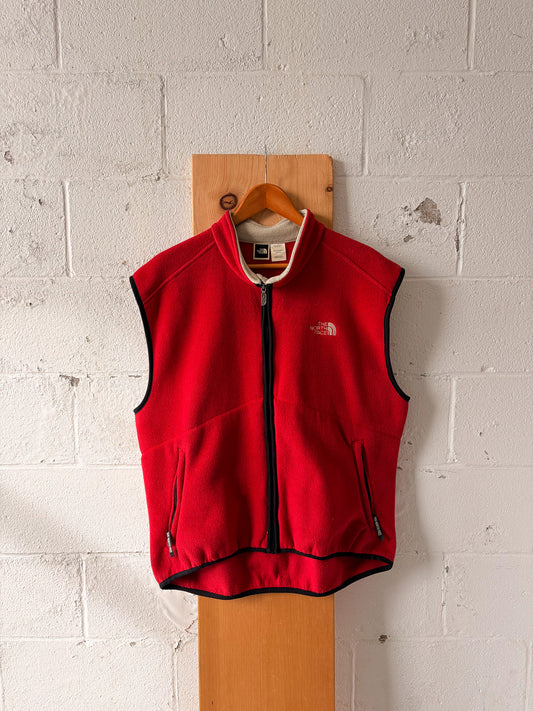 North Face Fleece Vest : XL