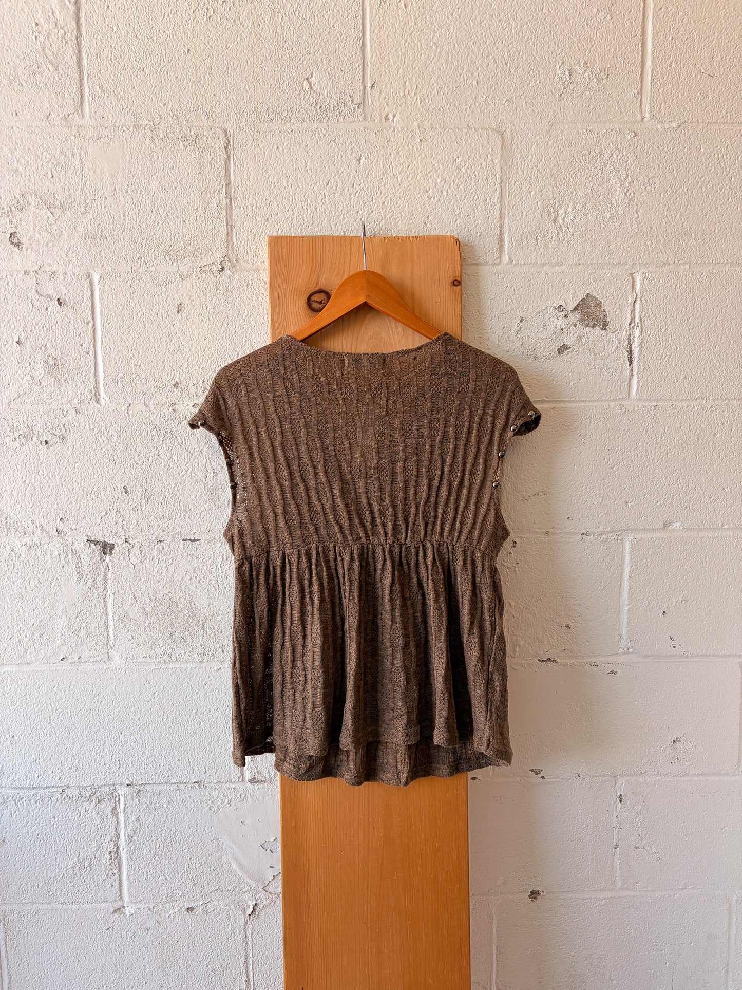 NWT Beaded Knit Fairy Top : L/XL