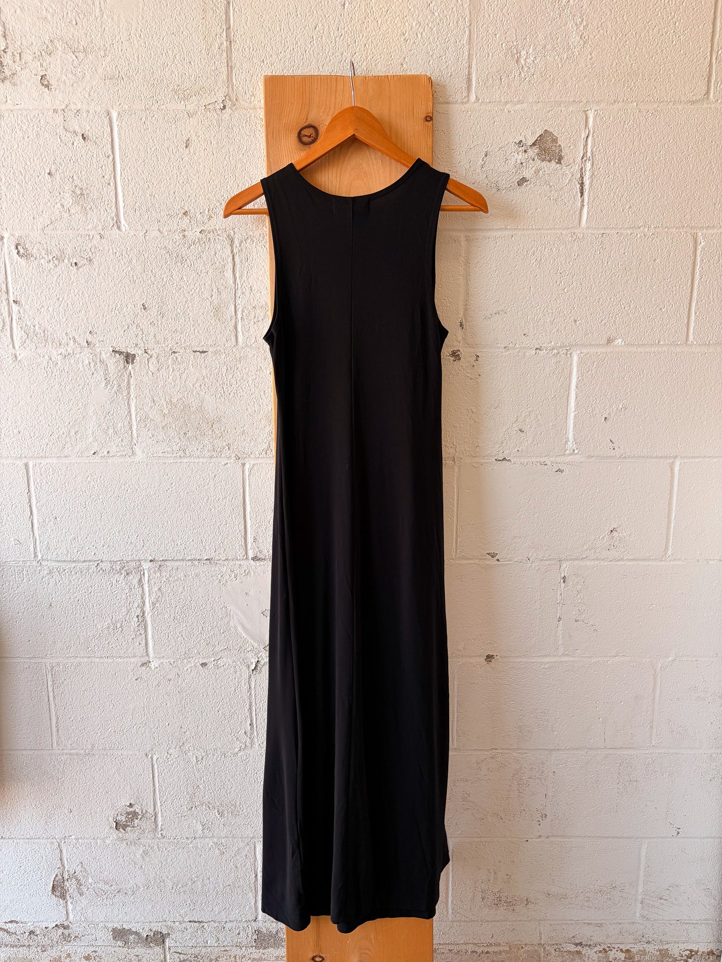 Classic Black Vtg Maxi Dress : M