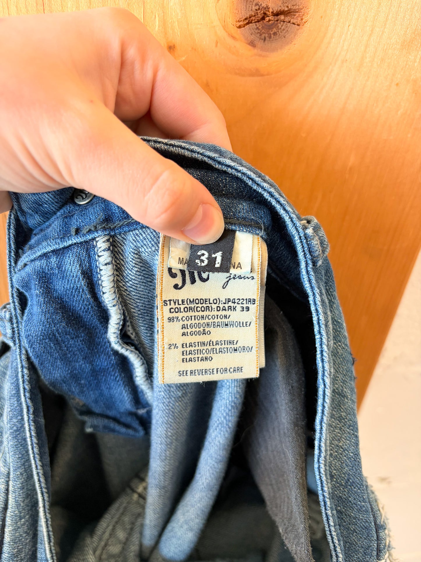 Embellished Miss Me Jeans : 34"W (As Is)