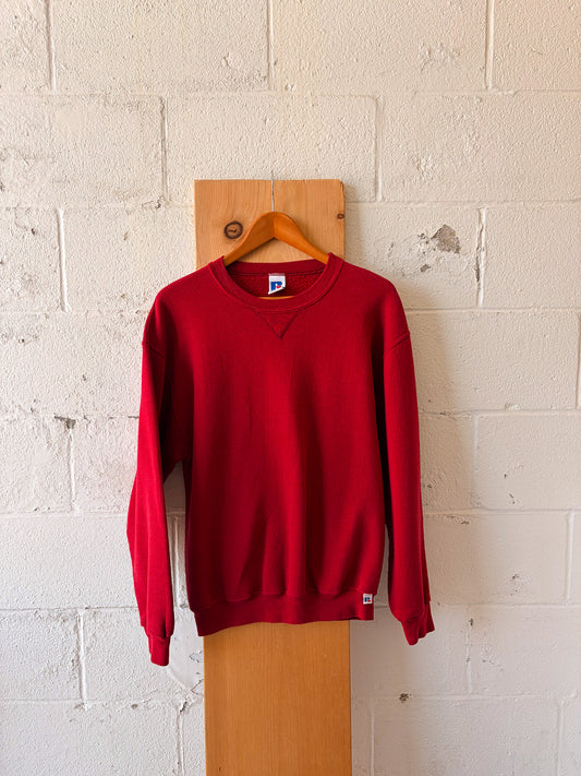 Red Russell Crewneck : M