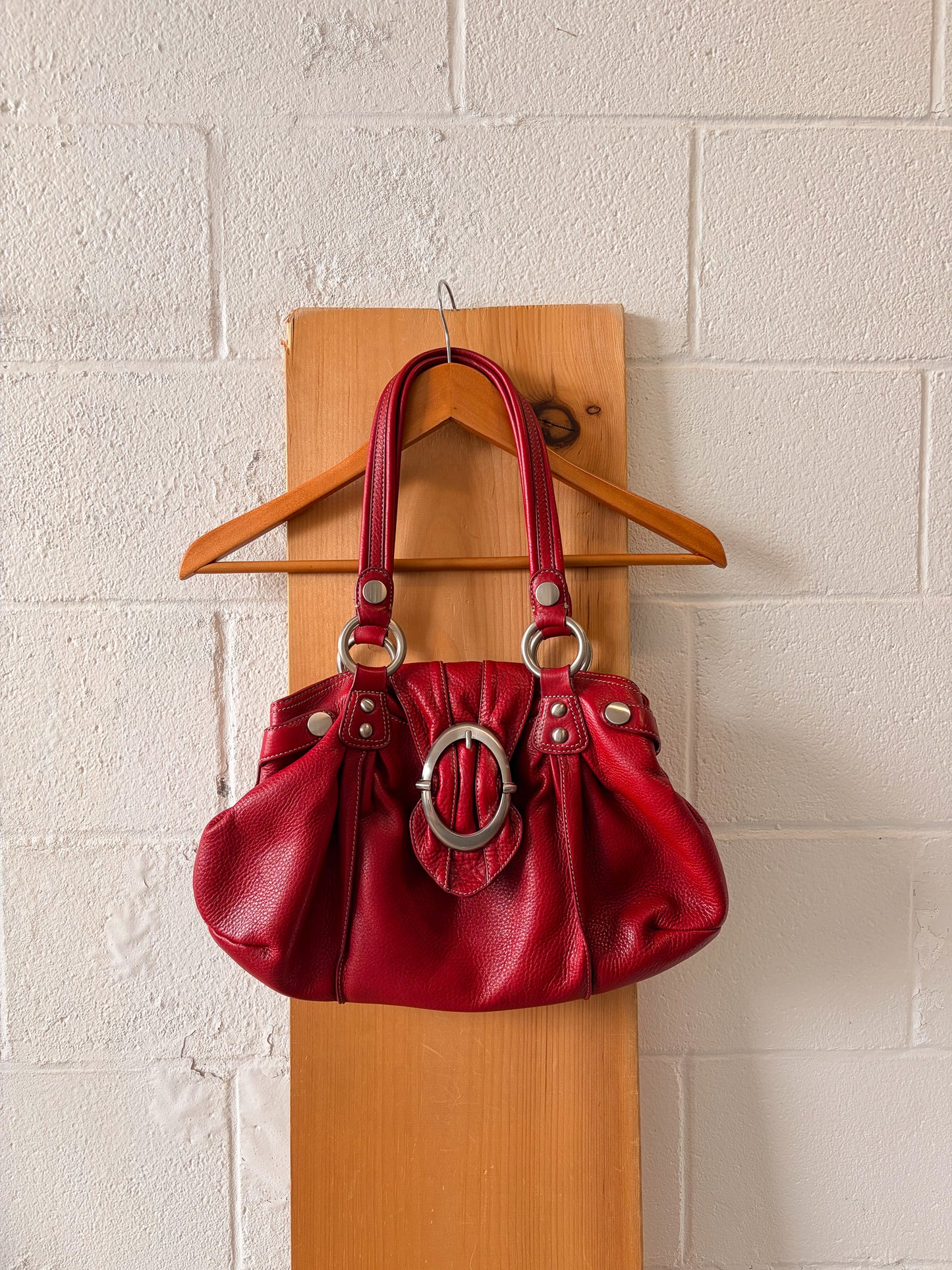 Scarlett Blake Red Leather Purse