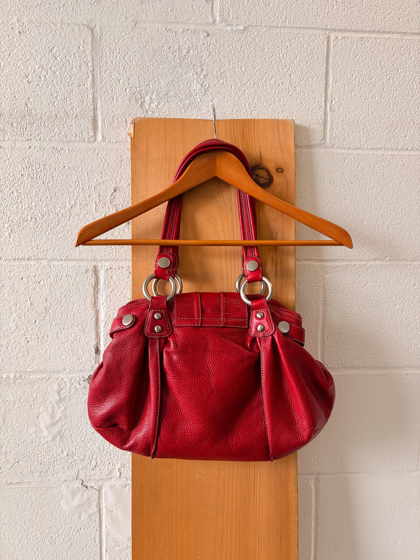 Scarlett Blake Red Leather Purse