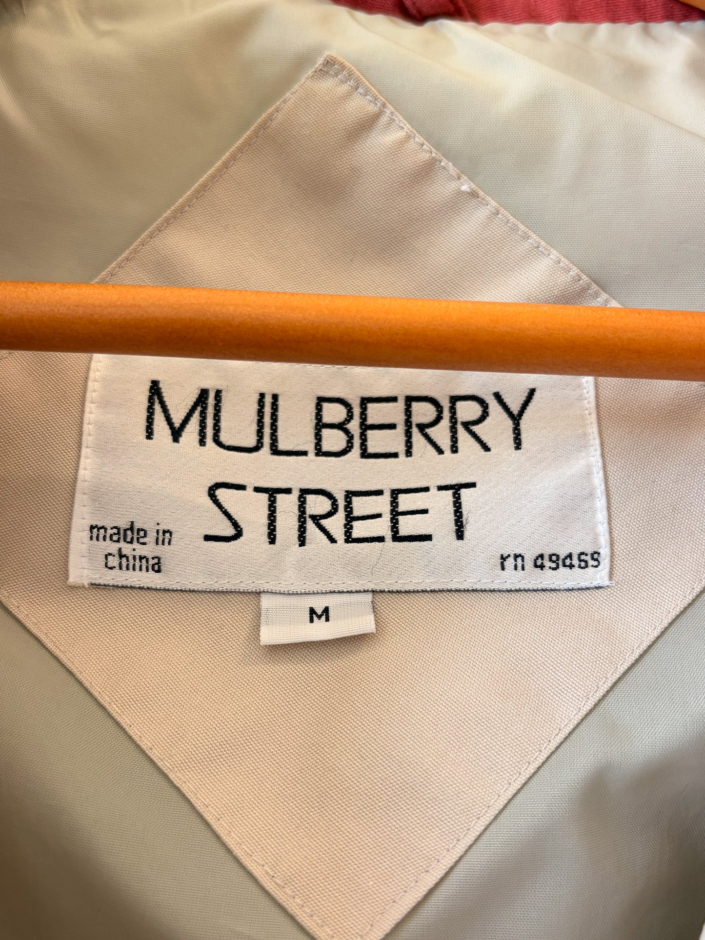 Vtg Mulberry Street Jacket : M