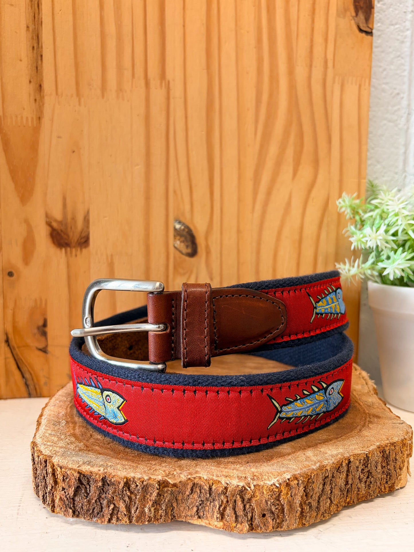 Belted Cow Company Fish Belt