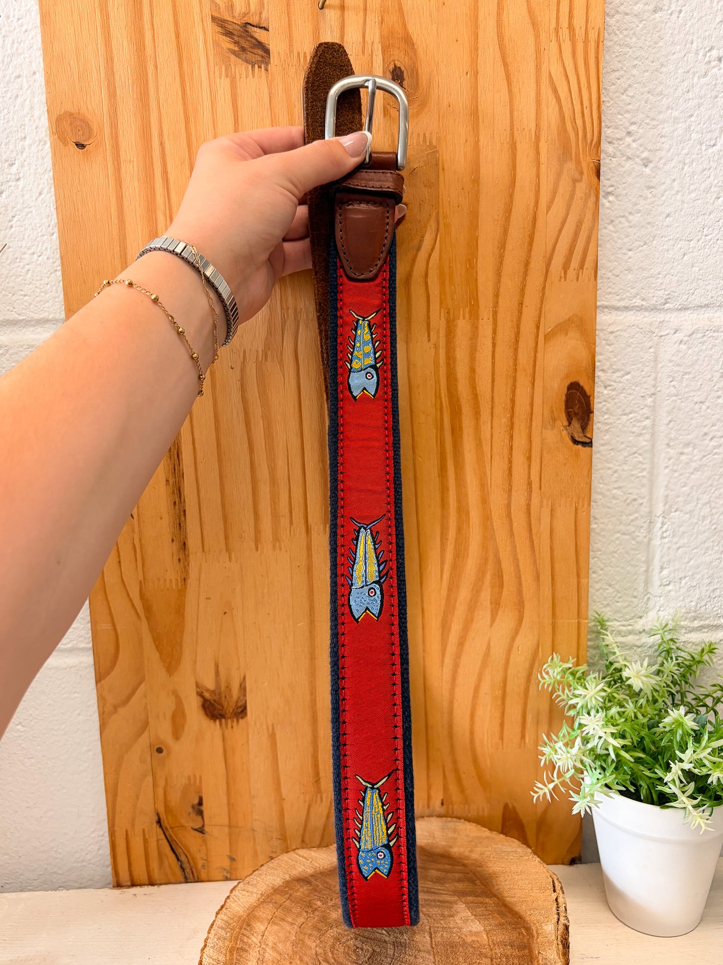 Belted Cow Company Fish Belt