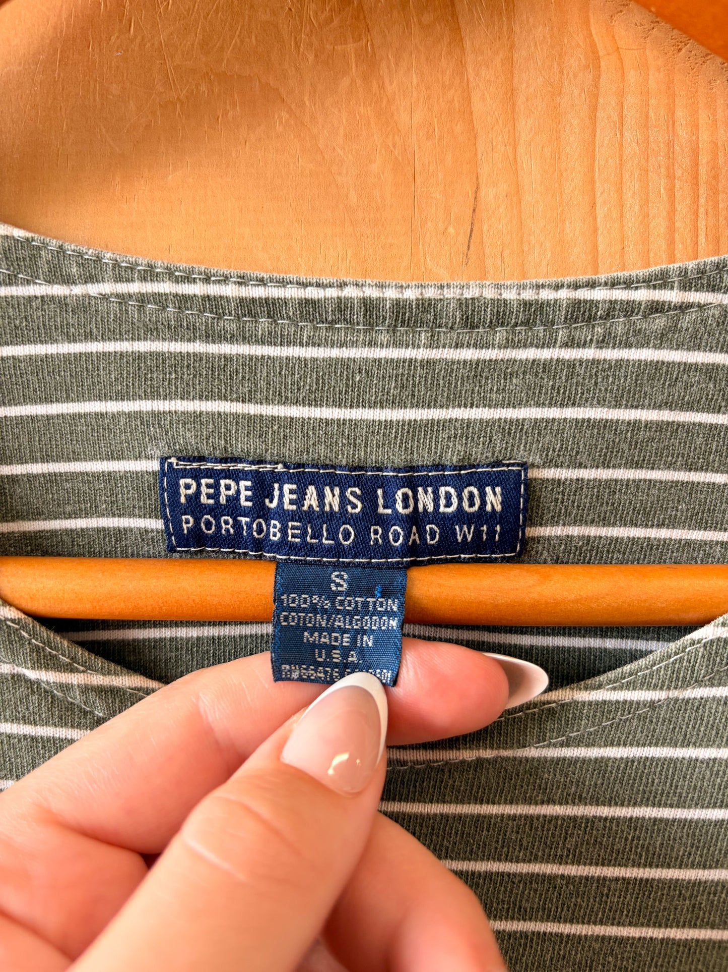Striped Pepe Jeans Tee : S