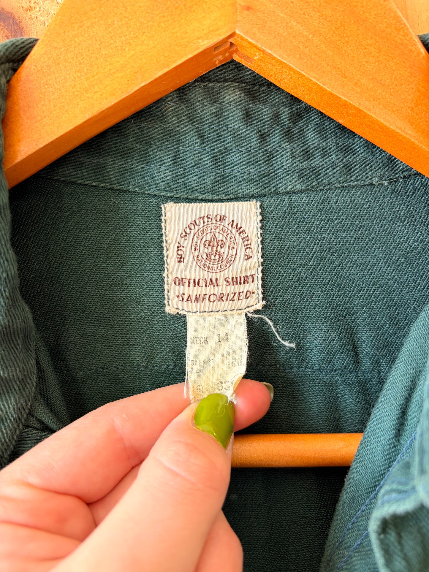 Vtg Boy Scout Explorer Shirt : S/M