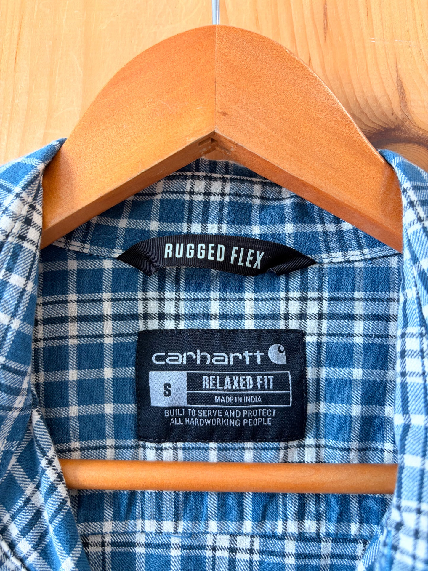Plaid Carhartt Button Up : S