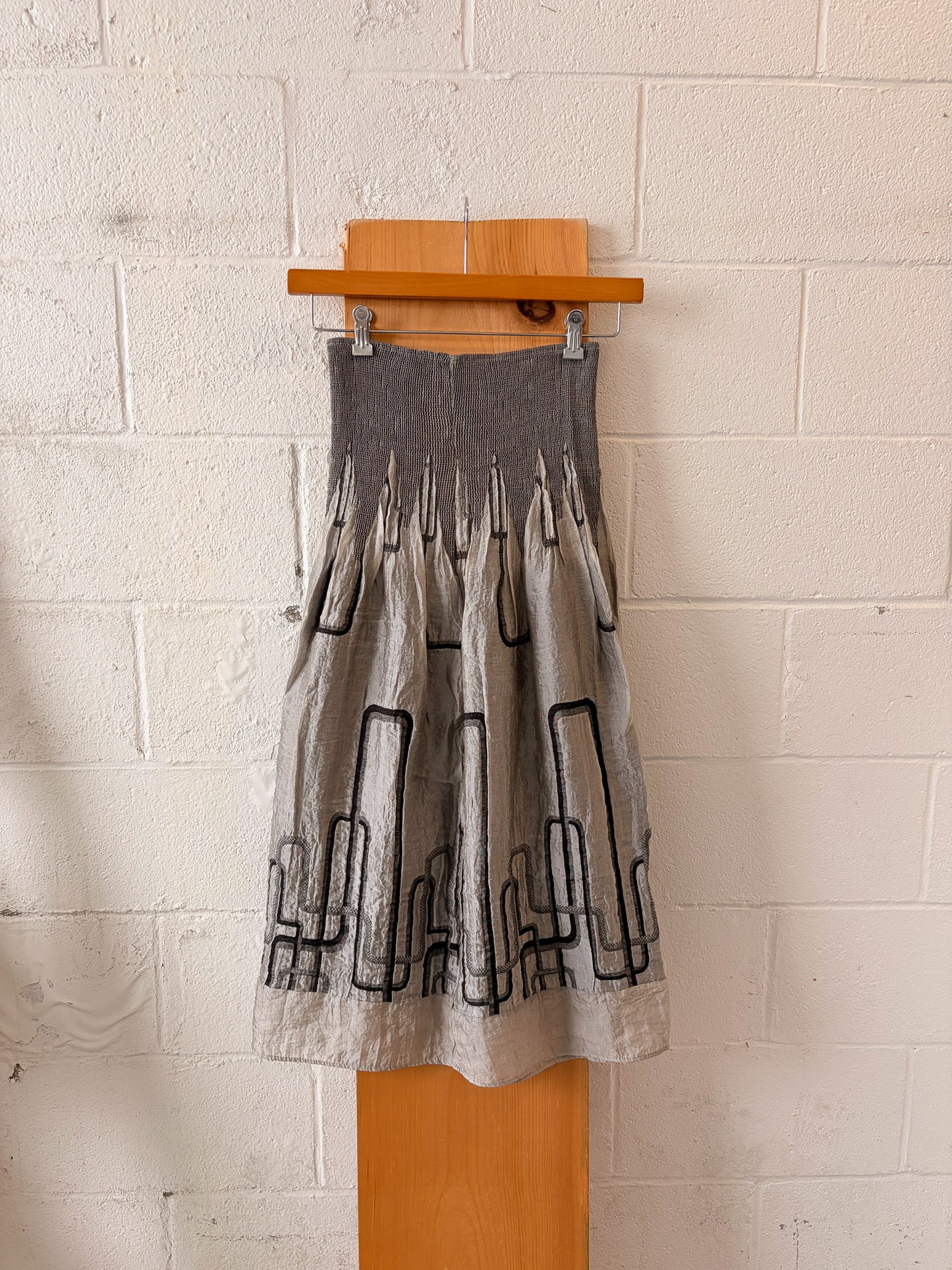 Lapis Mini Strapless Dress / Skirt : OS