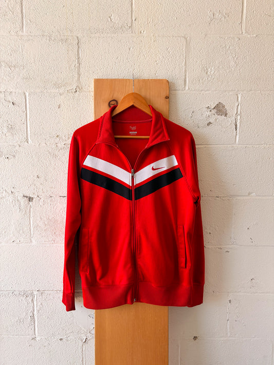 Nike Athletic Dept. Red Track Jacket : L