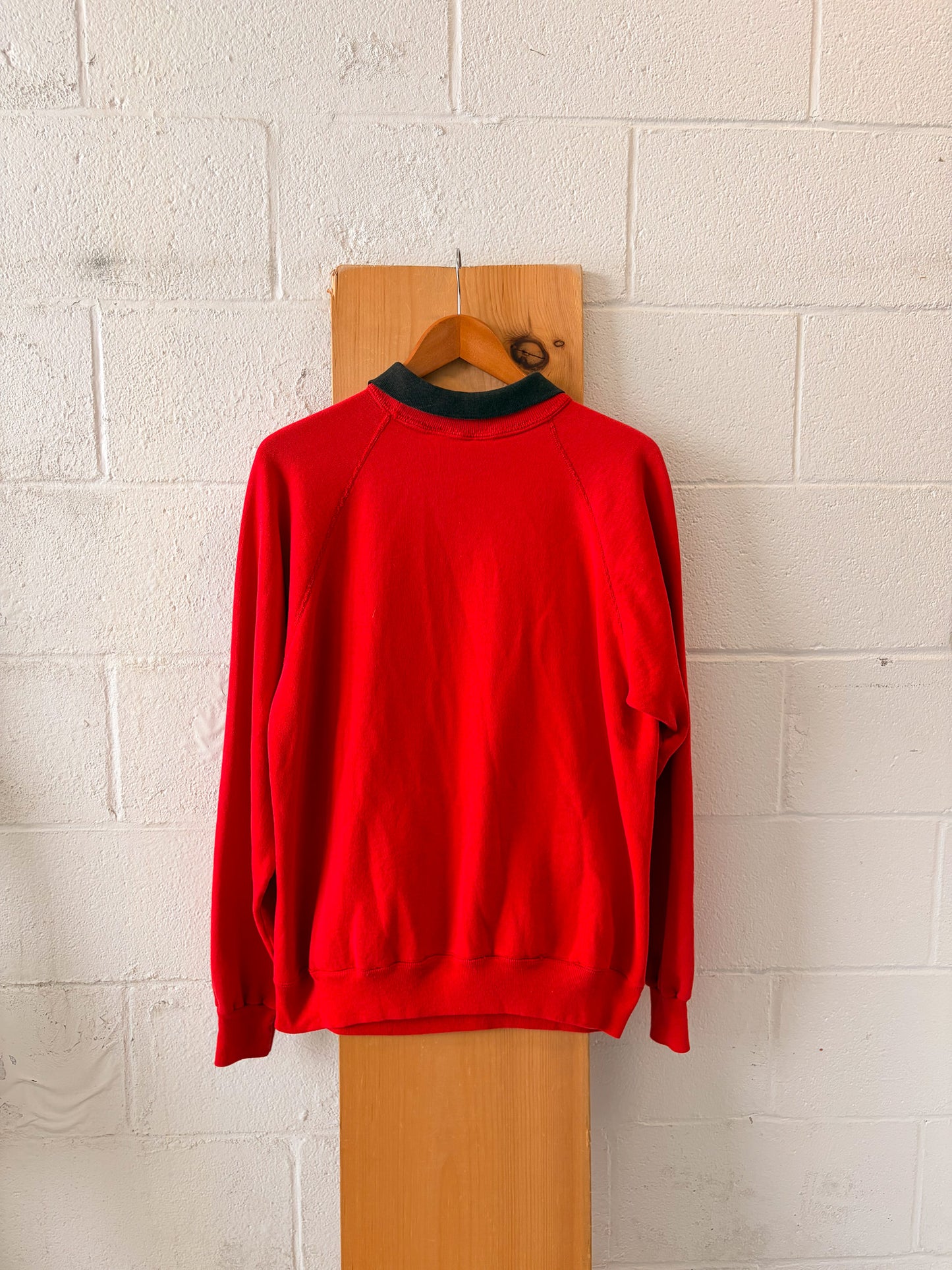 Vtg Collared Croquet Crewneck : XL