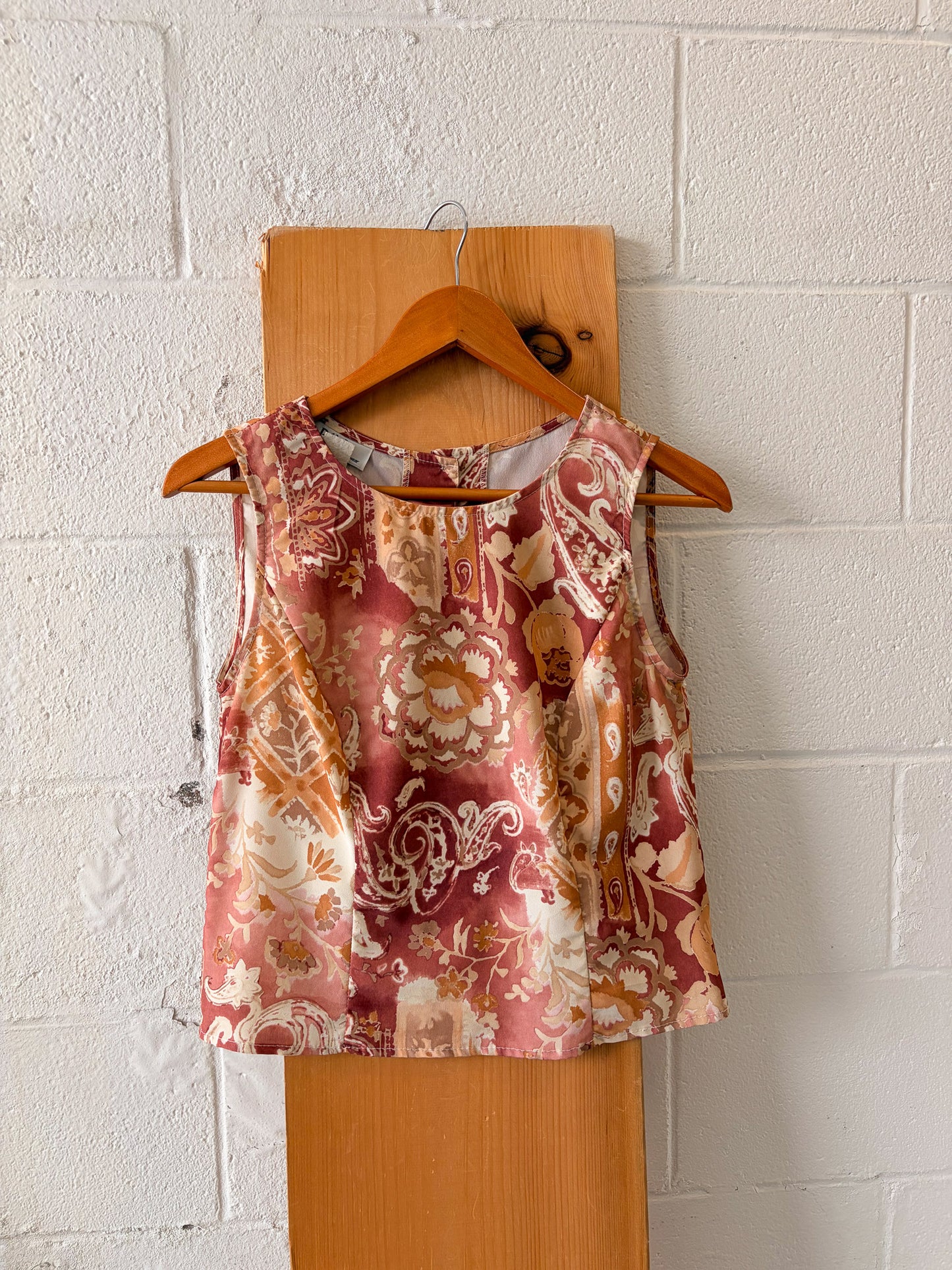 Vtg Floral Rose Set : S/M