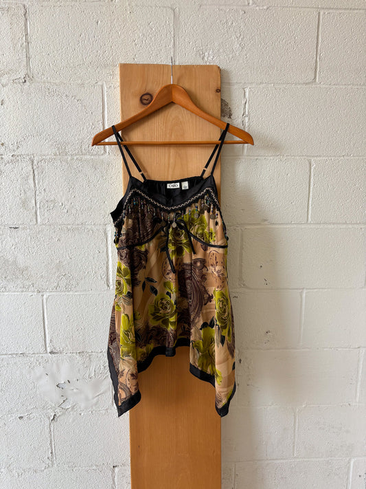 Beaded Coin Tank : L