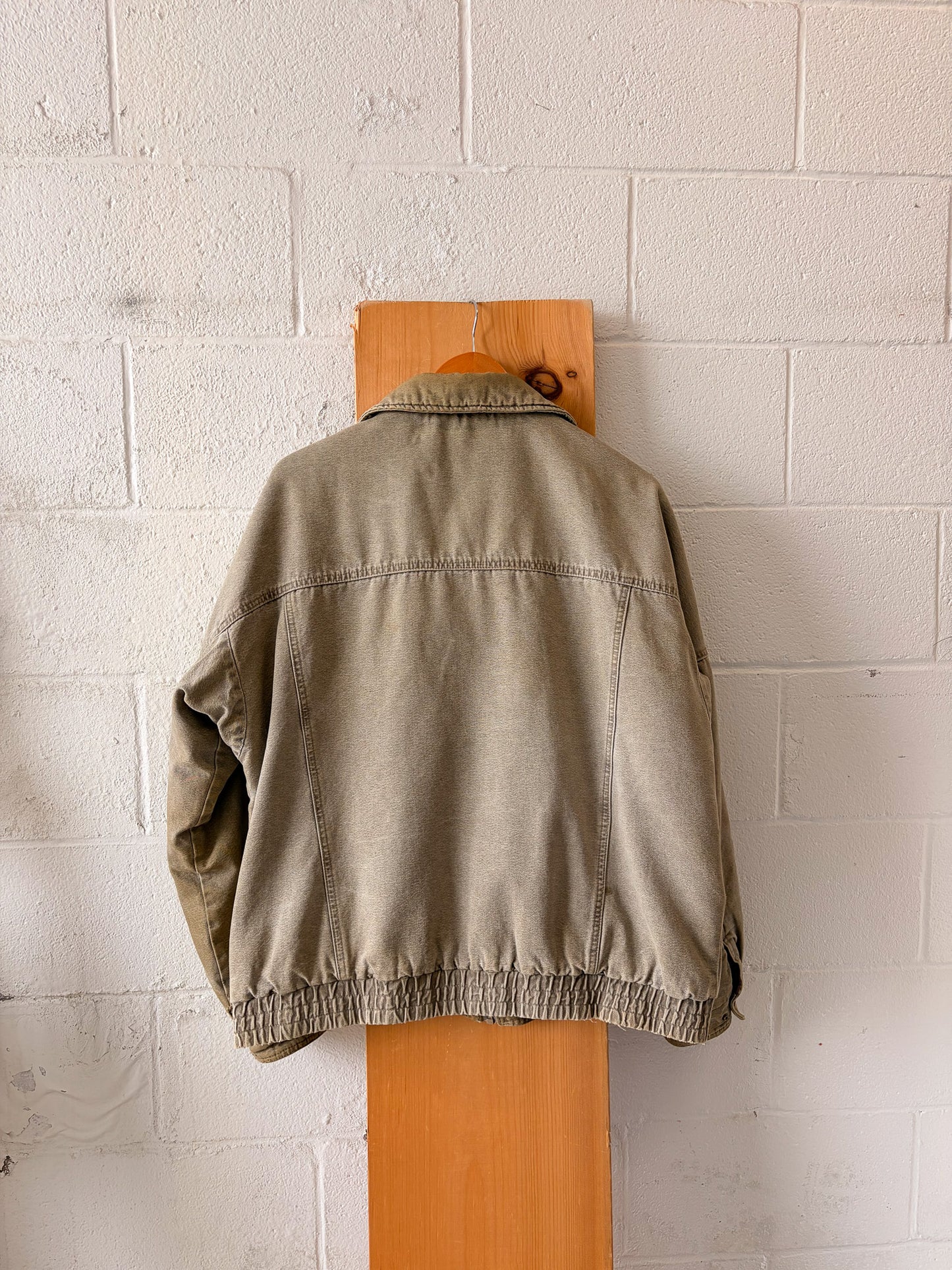 Vtg Faded Columbia Fleece Lined Canvas Coat : L (Local Pick Up Only)