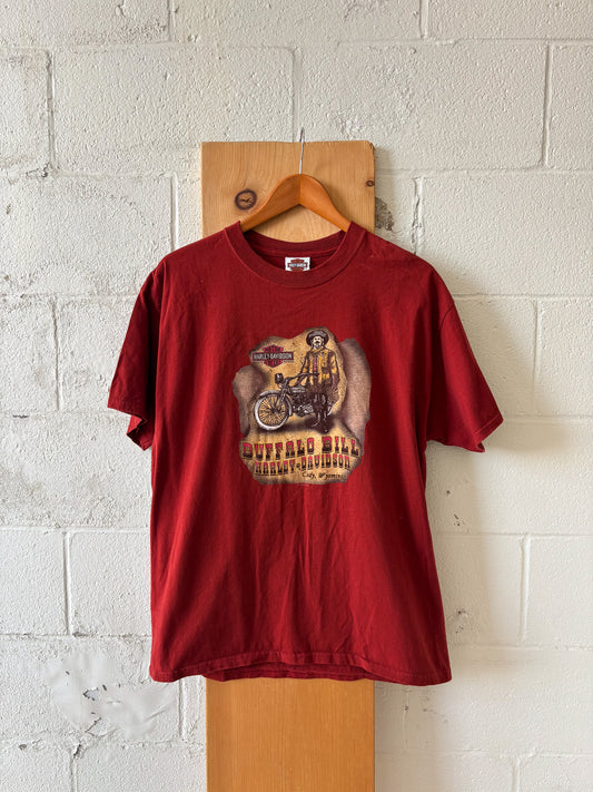 Wyoming Buffalo Bill Harley Tee : L