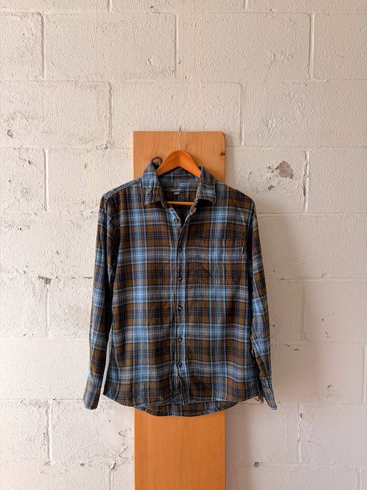 Blue Eddie Bauer Flannel : S