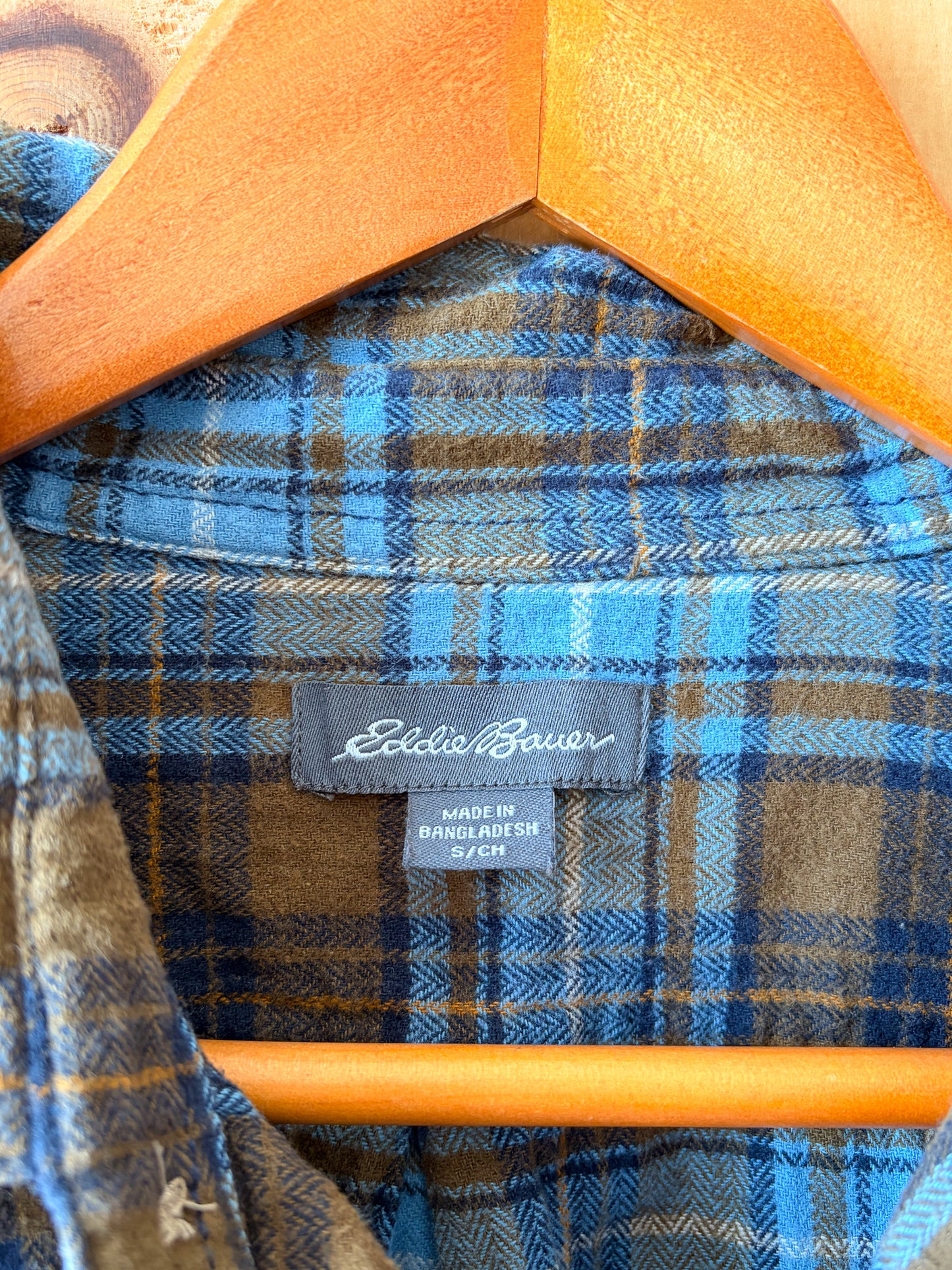 Blue Eddie Bauer Flannel : S