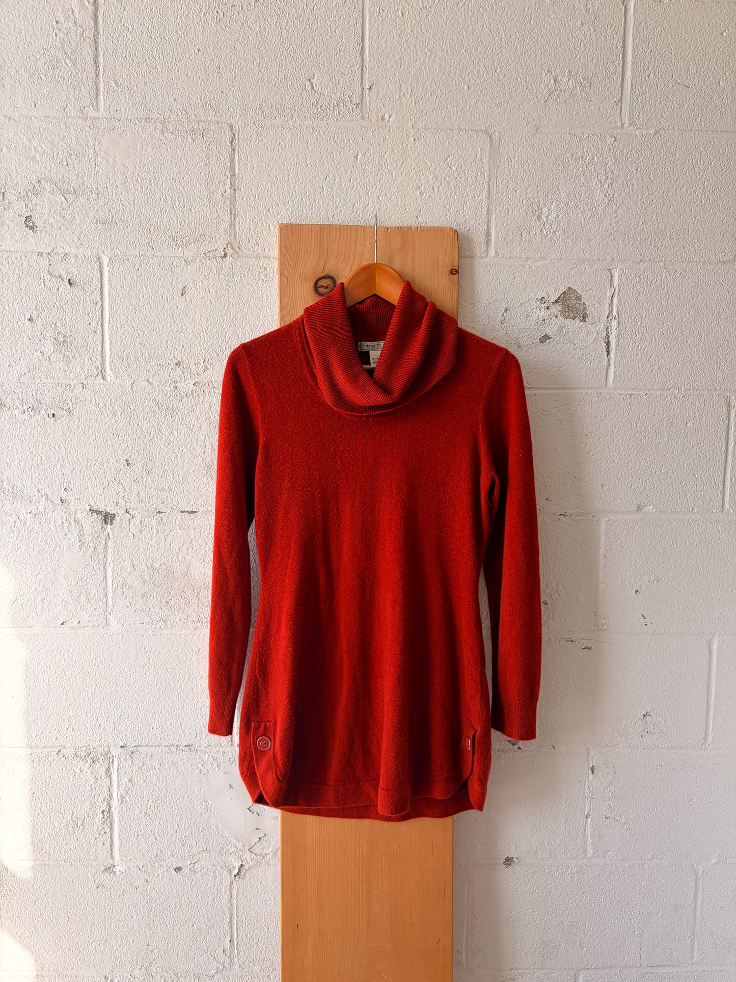 Long Orange Sweater : L