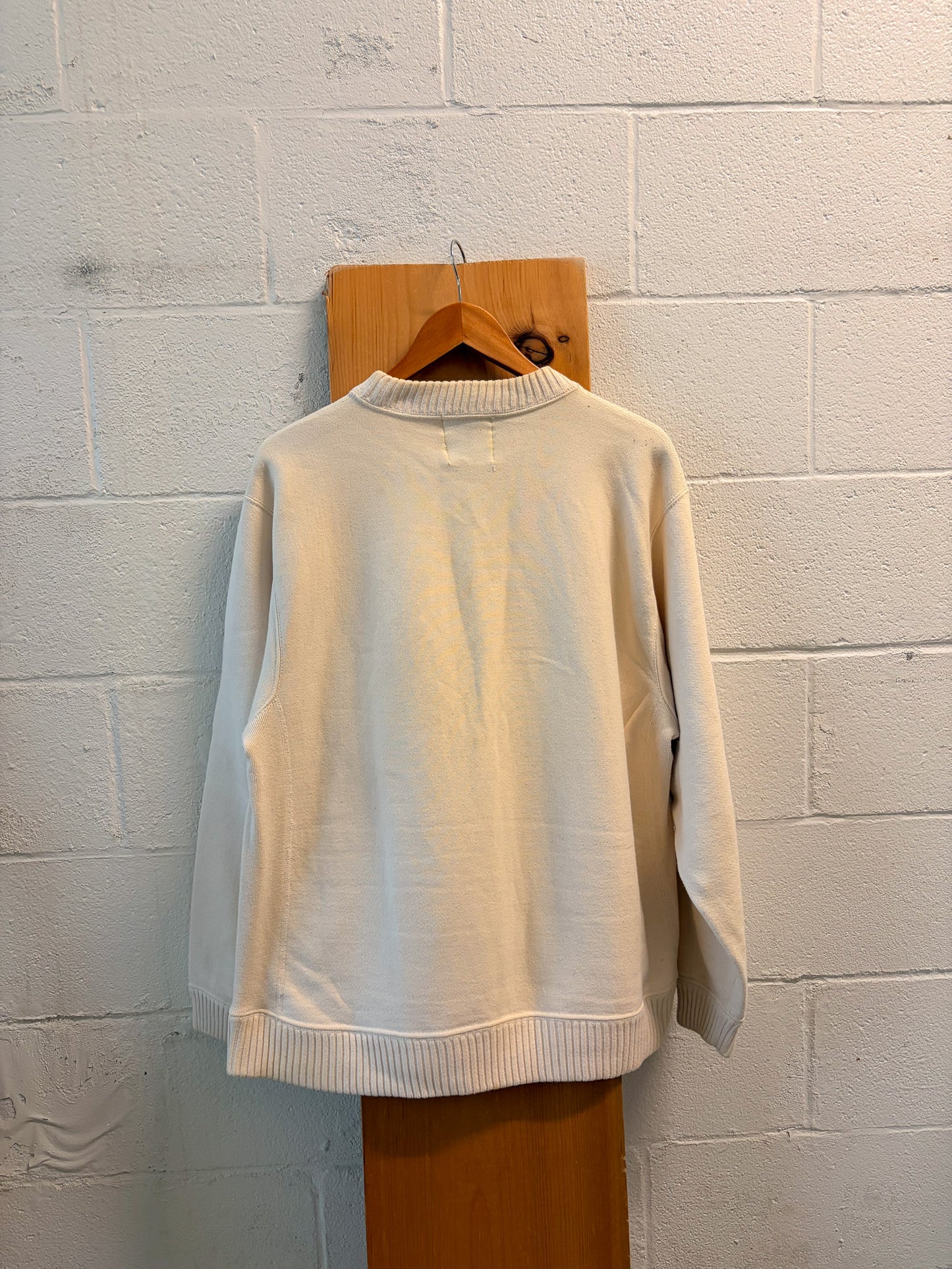Vtg Kansas City Chiefs Embroidered Crewneck : XL (As Is)