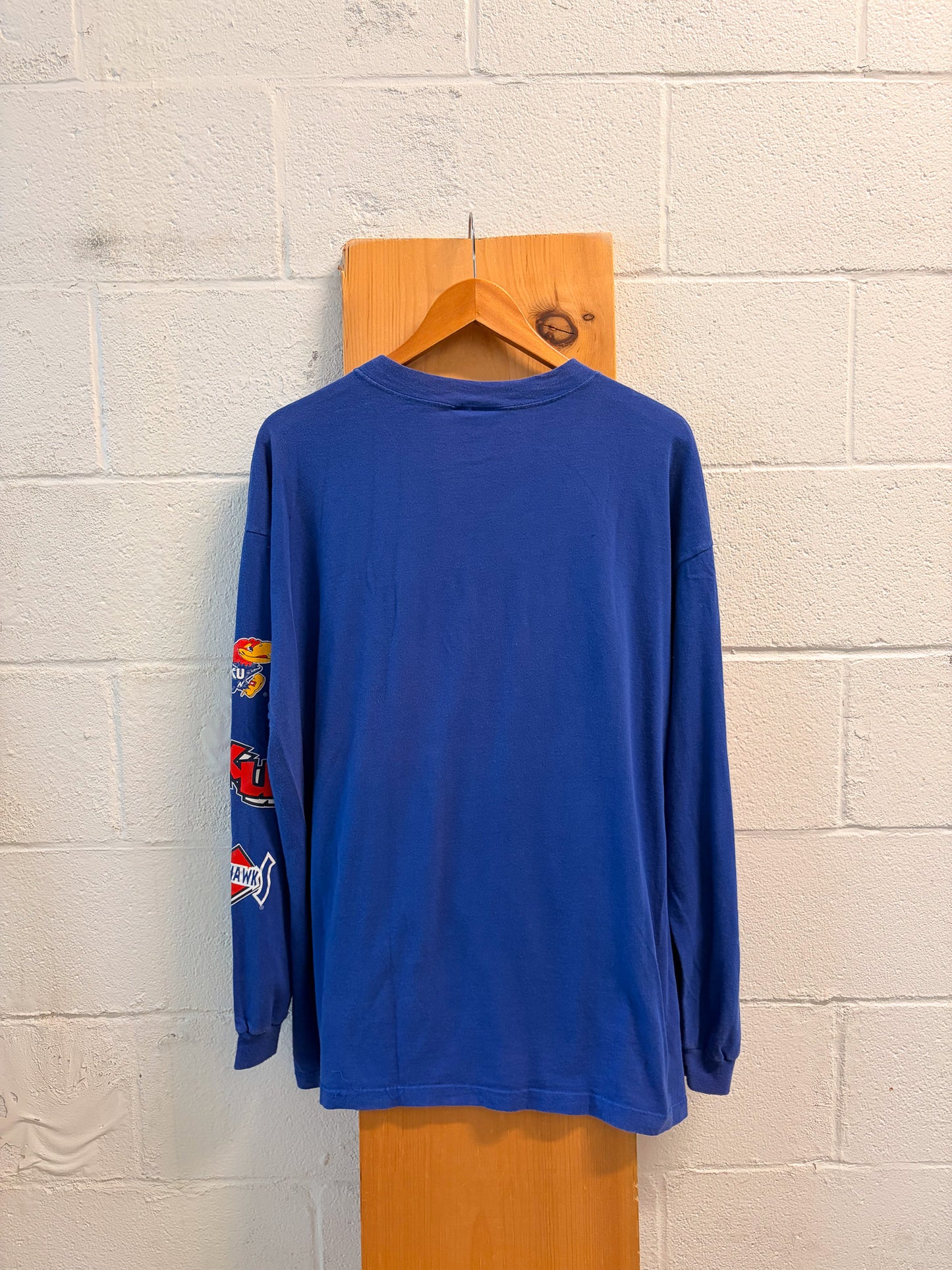 Vtg Kansas Jayhawks Long Sleeve : XL