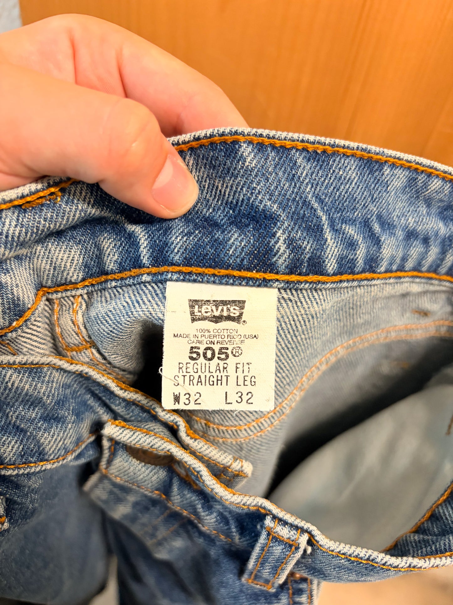 '97 Orange Tab Levi's 505 Jeans : 32x32