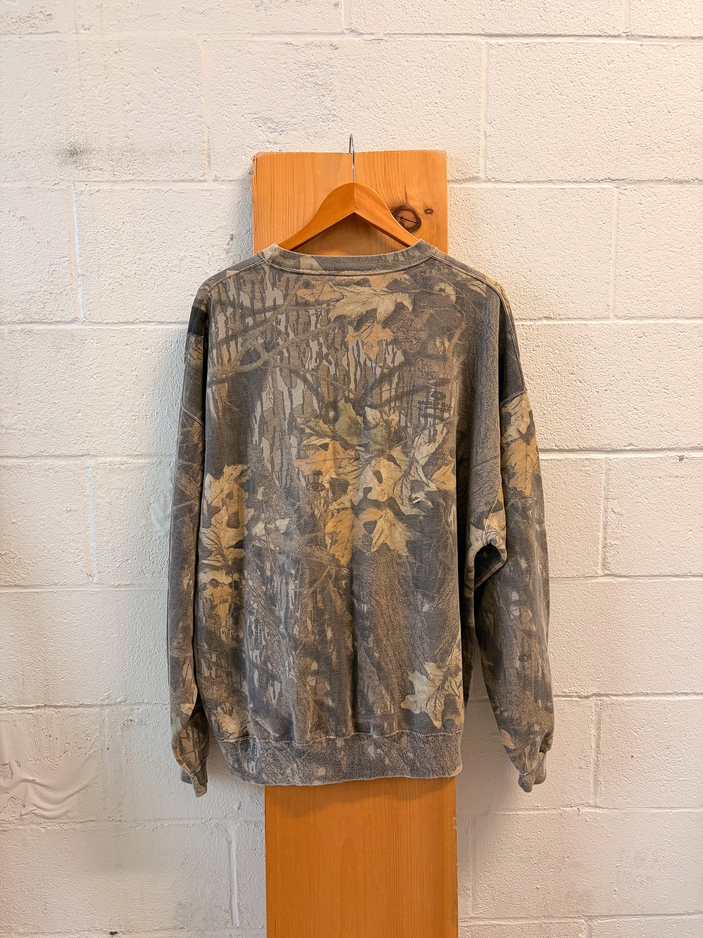 Vtg Camo Crewneck : 2X