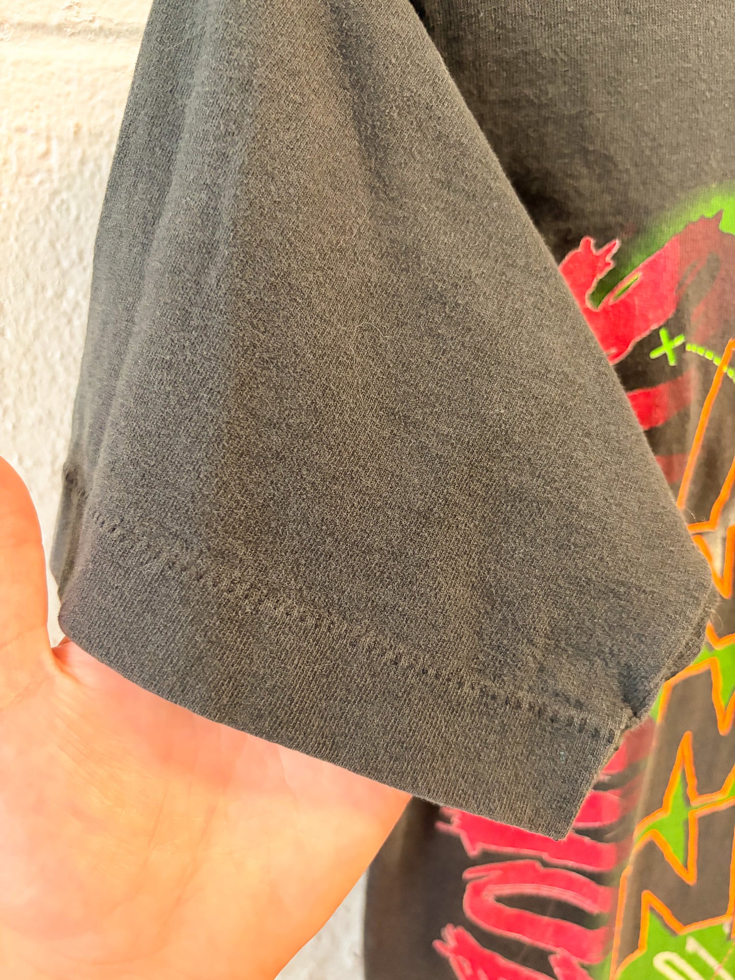 Single Stitch Midnight Madness Razorbacks Tee : S