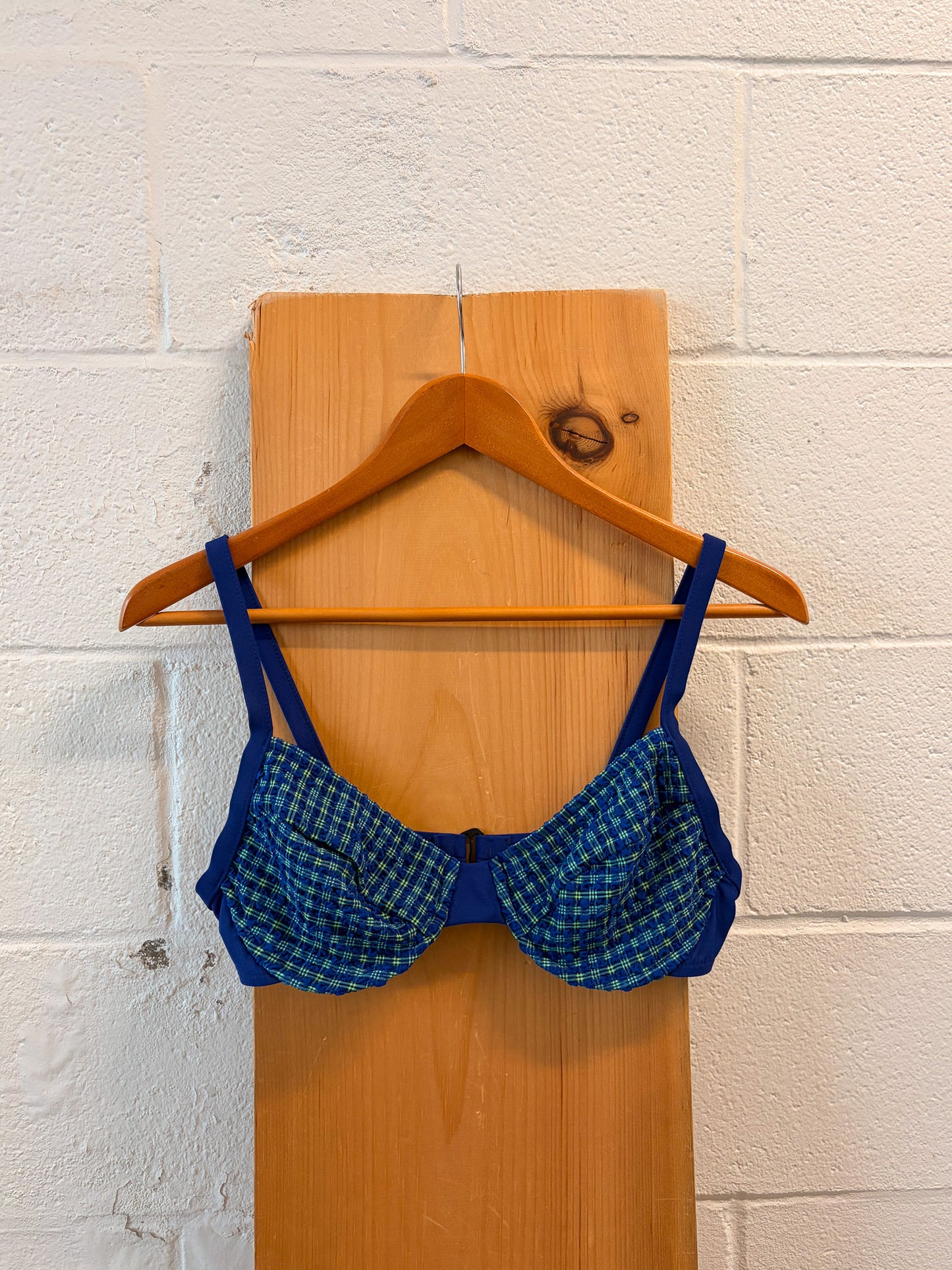 Vtg Blue Swim Set : S/M