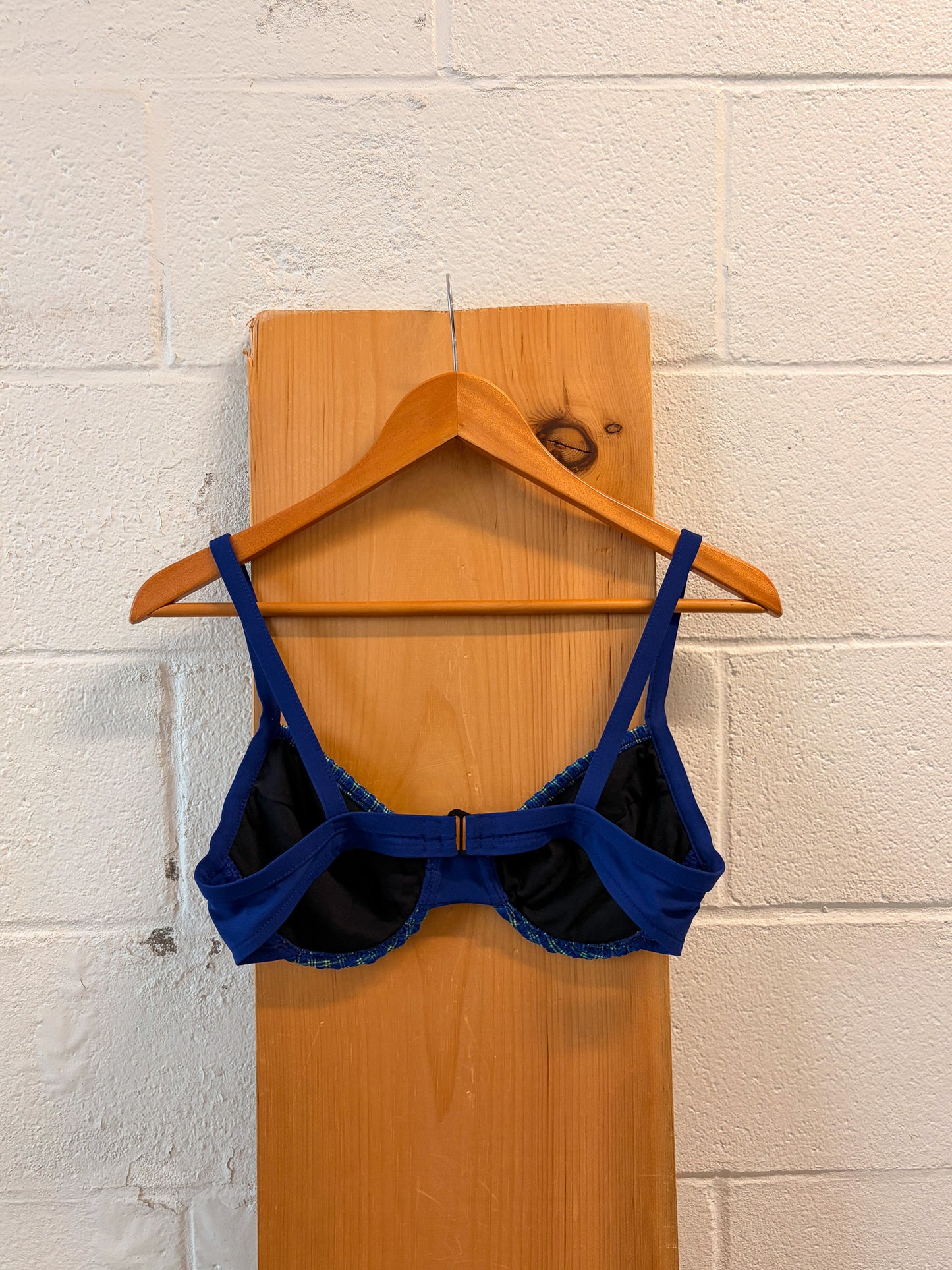 Vtg Blue Swim Set : S/M