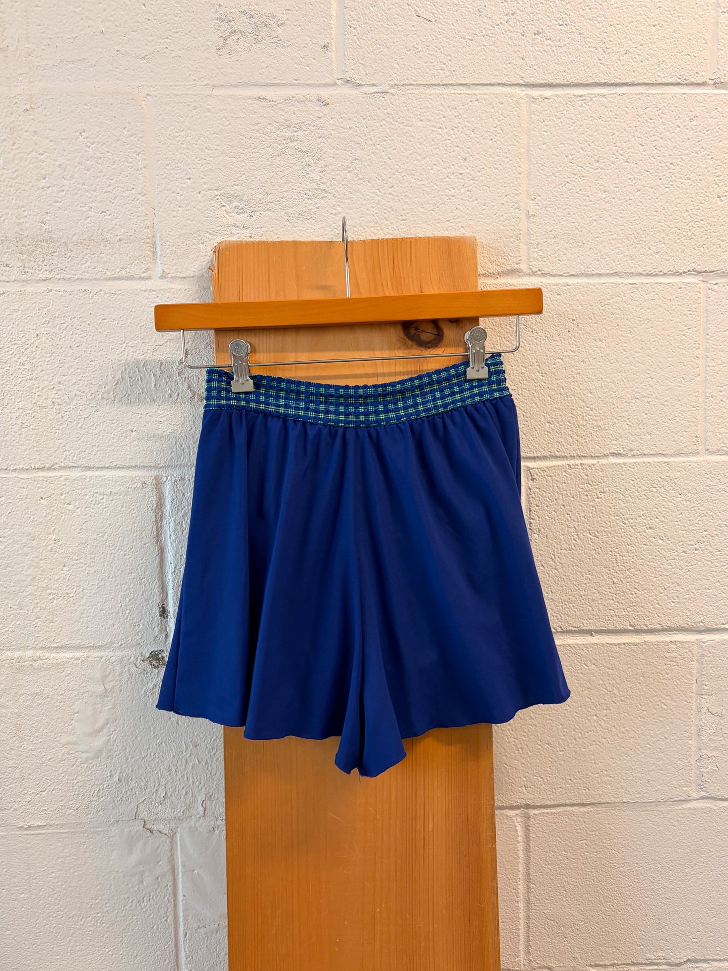 Vtg Blue Swim Set : S/M