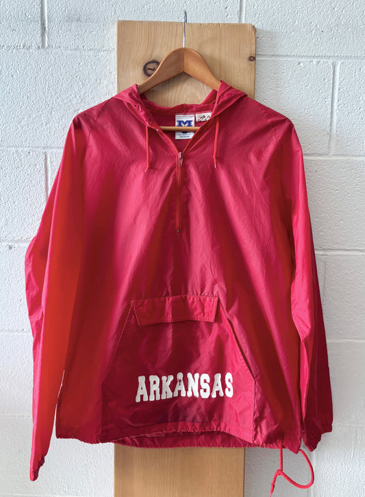 Red Arkansas Windbreaker : M