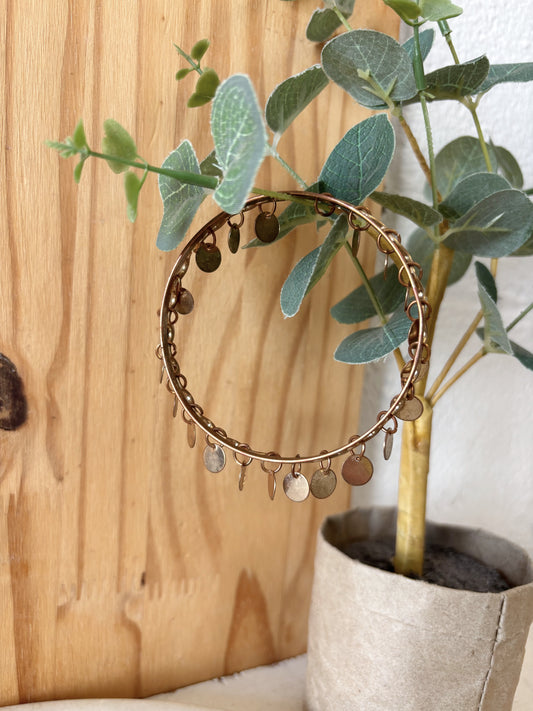 Gold Tone Bangle