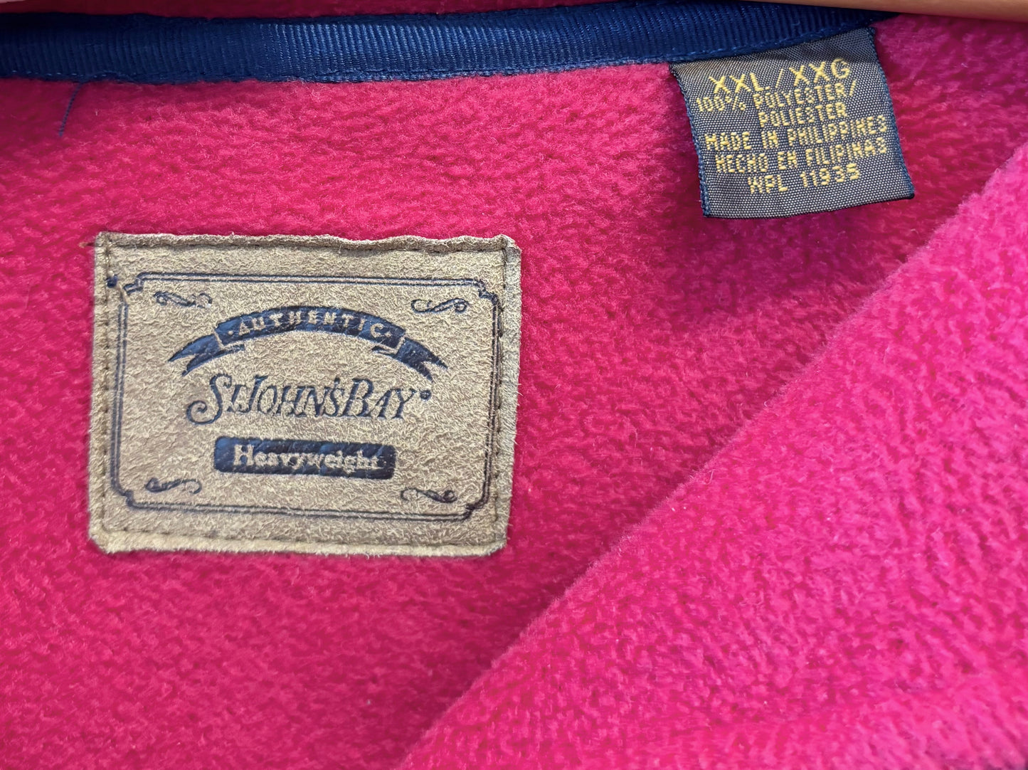 St. John's Bay Fleece Quarter Zip : XXL
