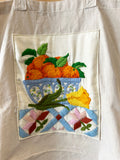 Upcycled Embroidered Tote Bag
