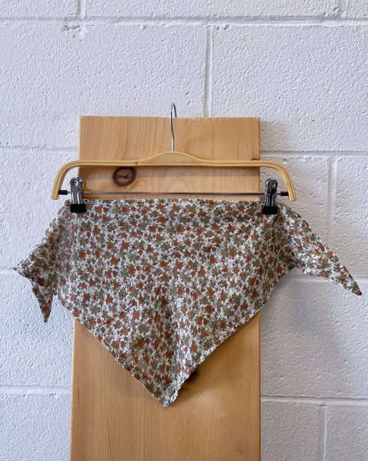 WHSE479 Upcycled Floral Bandana